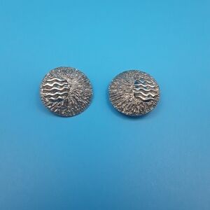 Austria Stamped Vintage Clip On Earrings